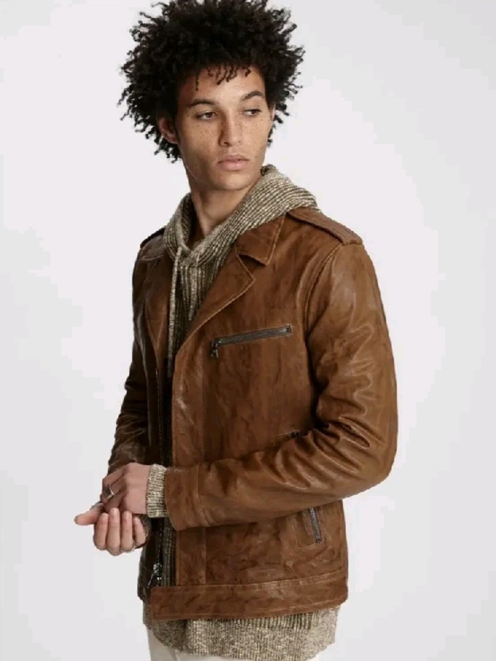 Brown Leather Jacket